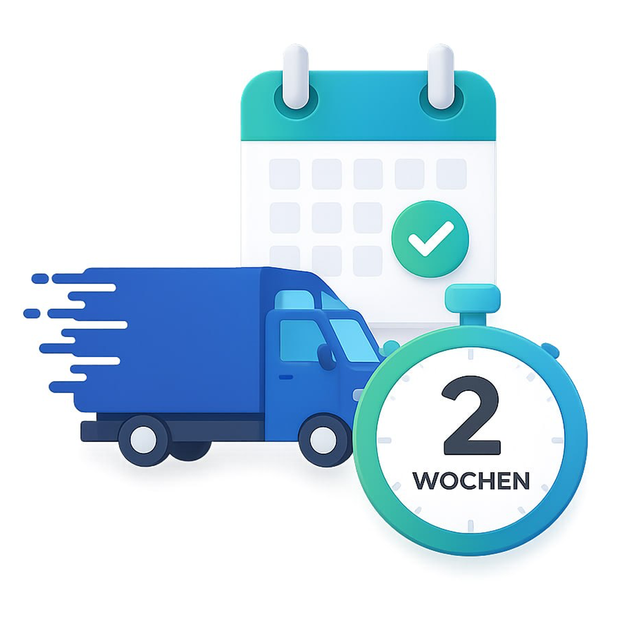 Extra Lieferung in 2 Wochen