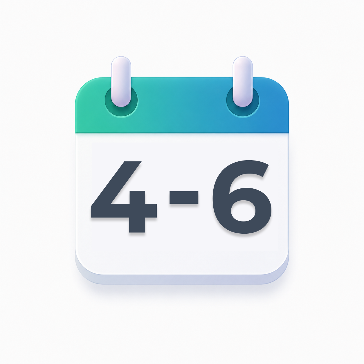 4-6 Wochen